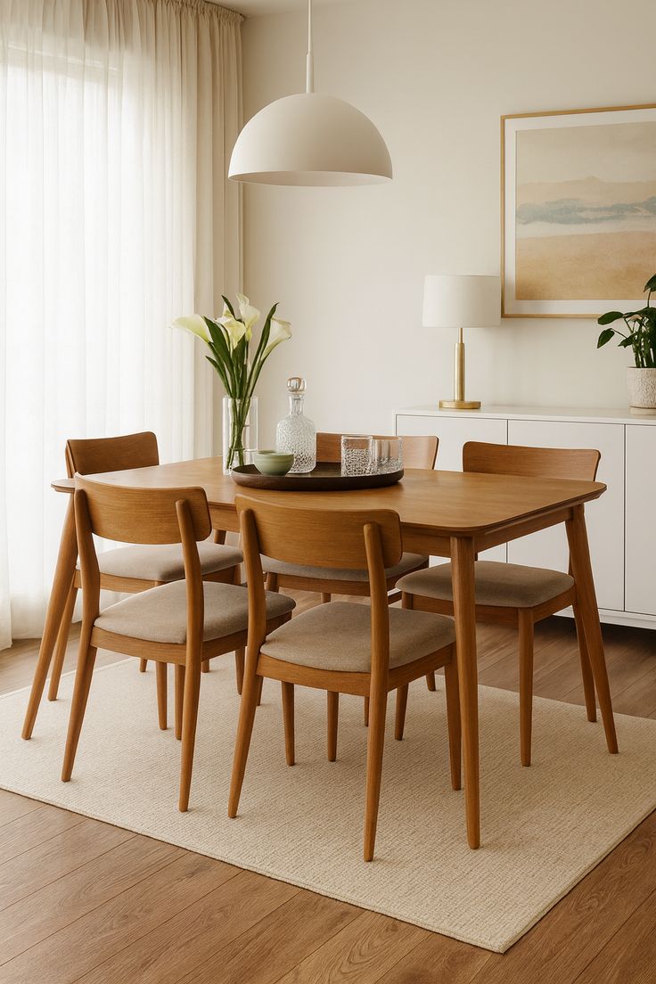 Mesa para almoço e jantar